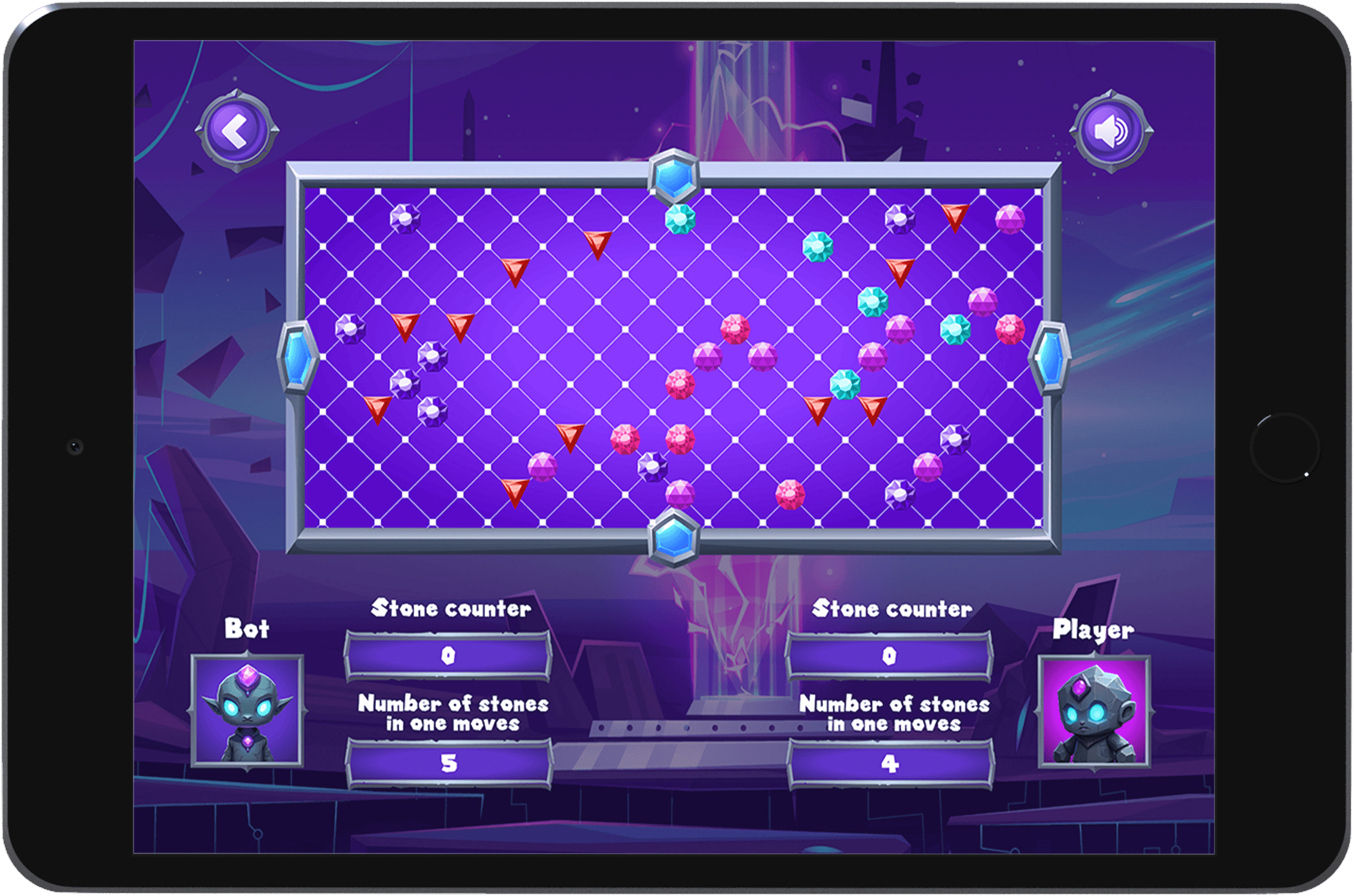 Stone Scramble Challenge iPad Gameplay